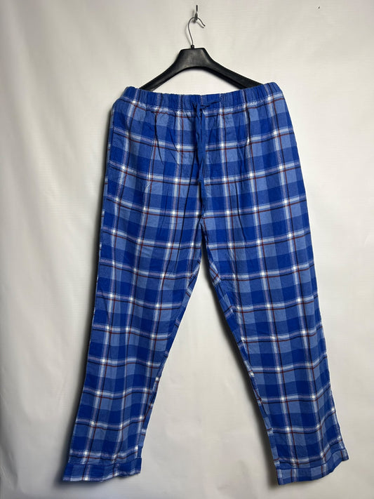 West Bay Blue Check Print - XL