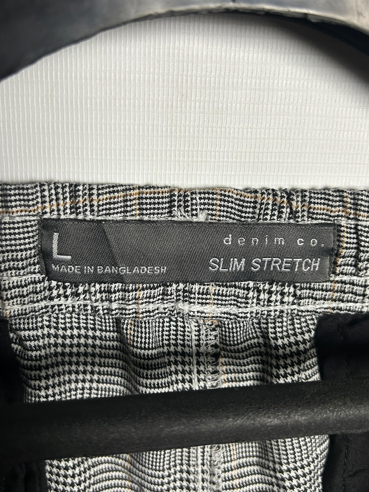Denim Co. Printed Grey - Large
