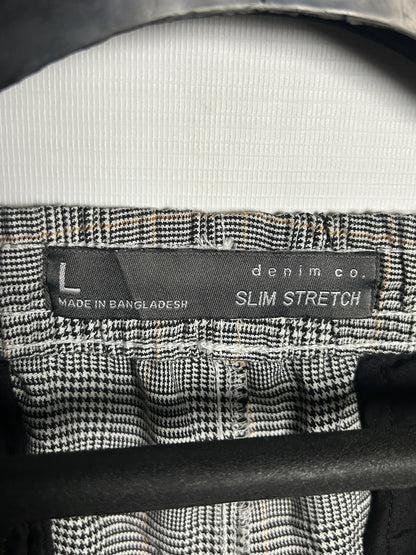 Denim Co. Printed Grey - Large