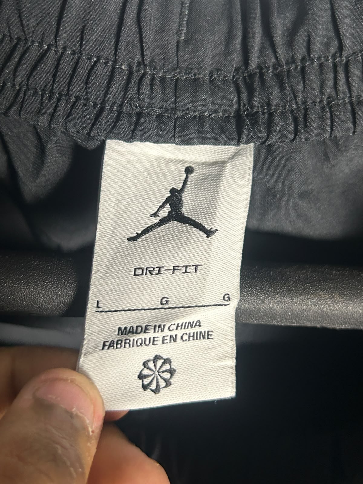 Nike Jordan Dri Fit Black - Large