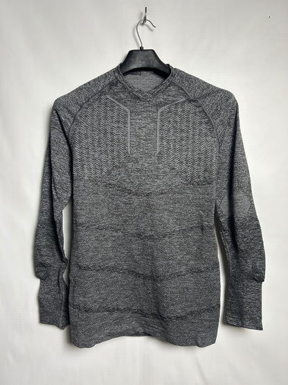 Kipstan Grey Full Sleeves Round Neck - Small