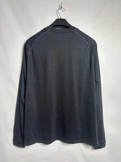 Reebok Speedwick Black Full Sleeves Round Neck - Large