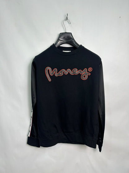 Money Junior Black Full Sleeves Round Neck - Small