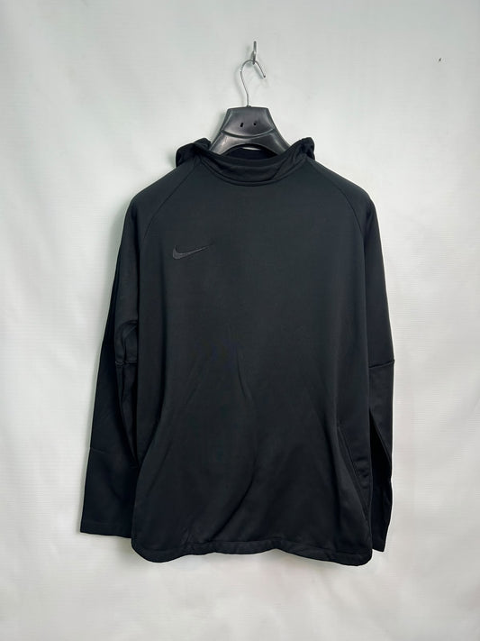 Nike Dri Fit Black Hoodie - Medium