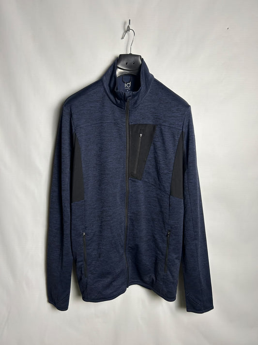Ideology Blue Zip Upper - Medium