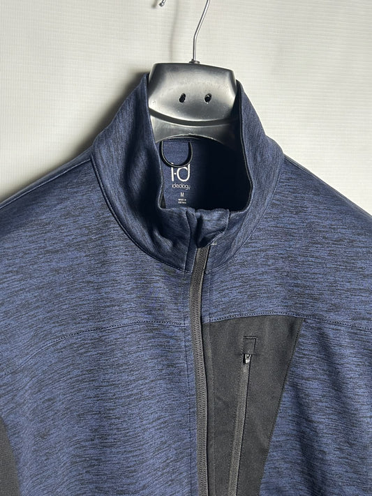 Ideology Blue Zip Upper - Medium
