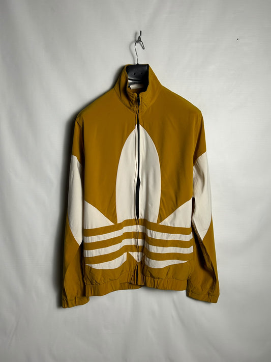 Adidas Yellow Zip Upper - Large