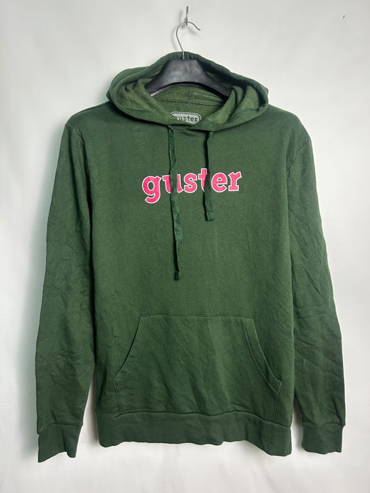 Guster Big Logo Green Hoodie - Medium