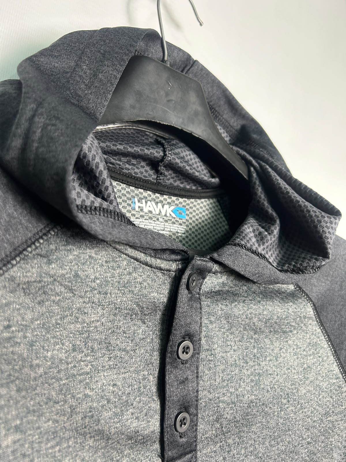 Hawk Grey Hoodie - Medium