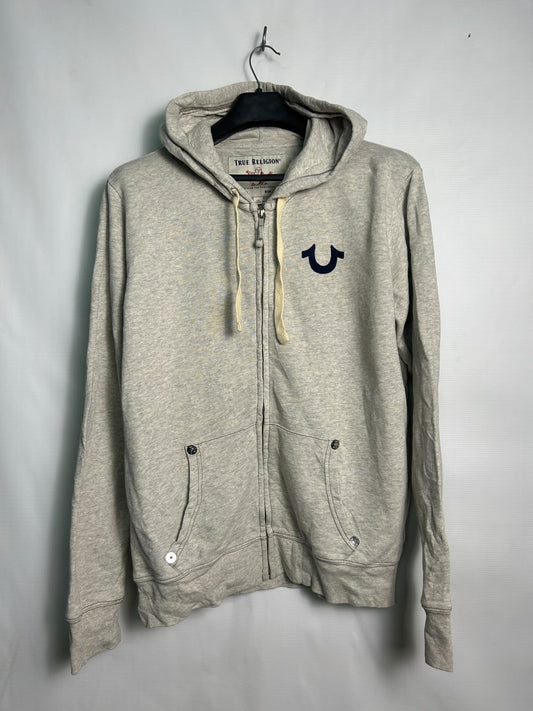 True Religion Grey Zip Upper - Large