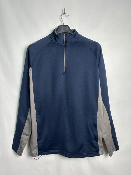 Champion Blue Half Zip Upper - Large