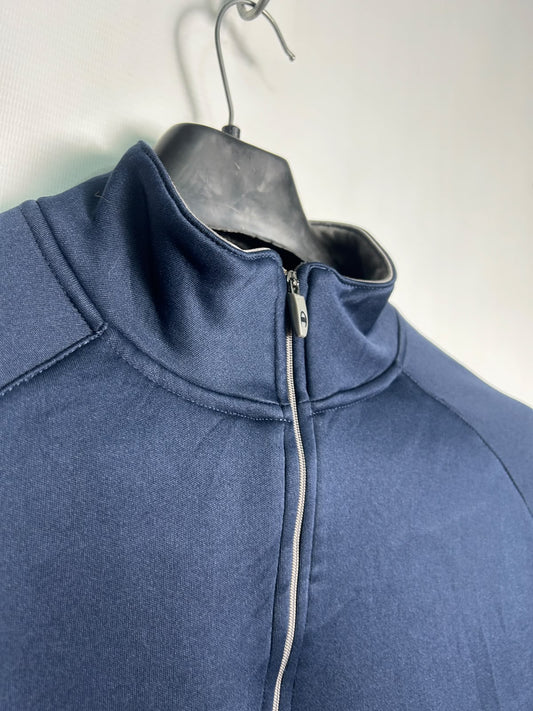 Champion Blue Half Zip Upper - Large