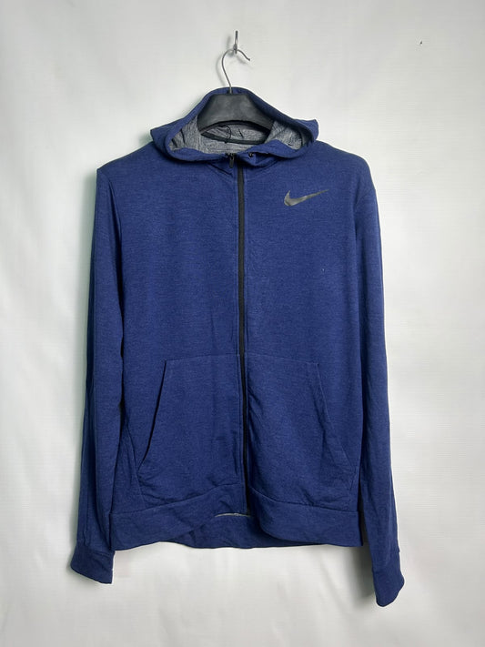 Nike Dri Fit Blue Zip Upper - Medium