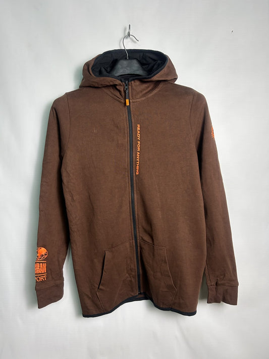 F&F Brown Zip Upper - Small