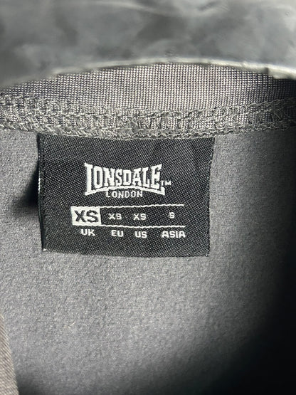 Lonsdale Black Zip Upper - XS