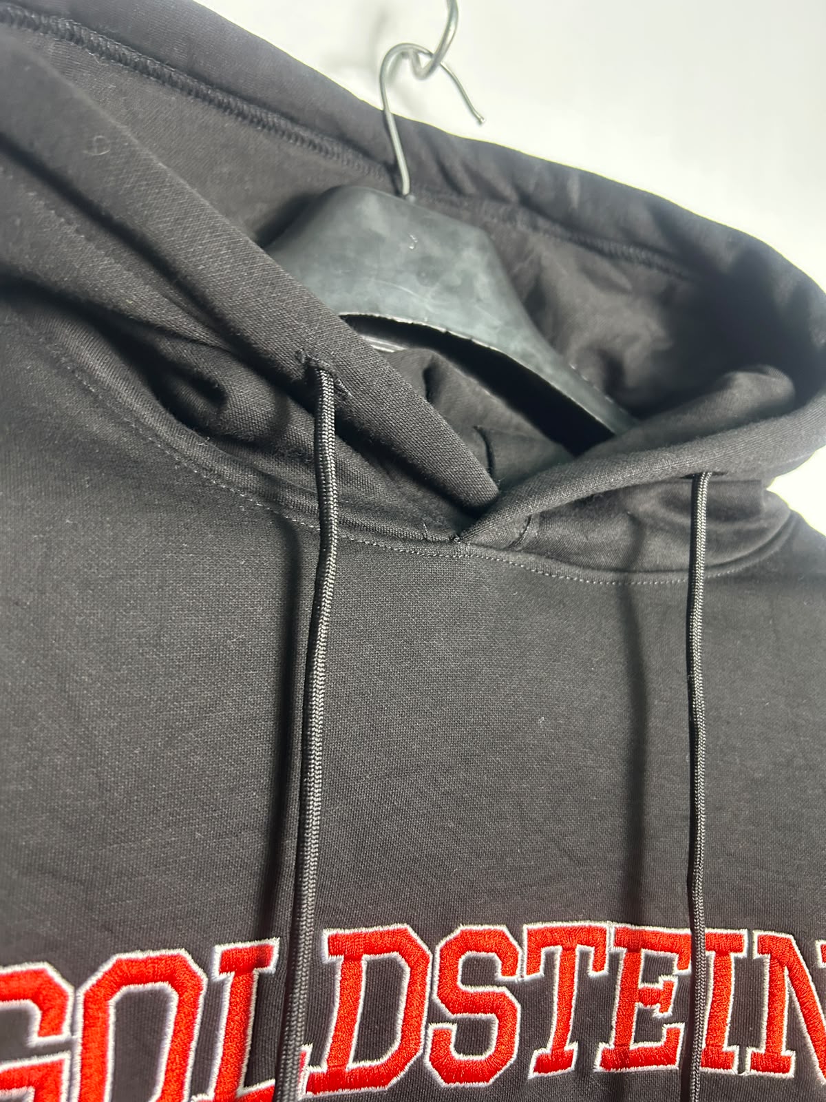 Pontoon Big Logo Black Hoodie - Large