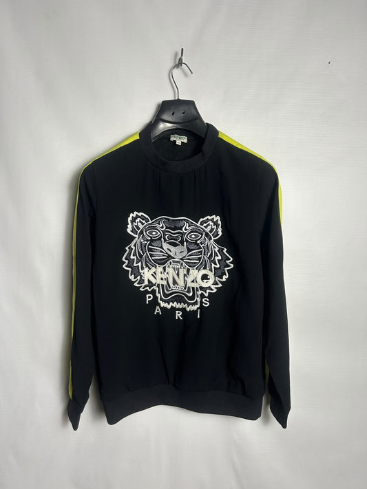 Kenzo Big Logo Black Round Neck Upper - XS