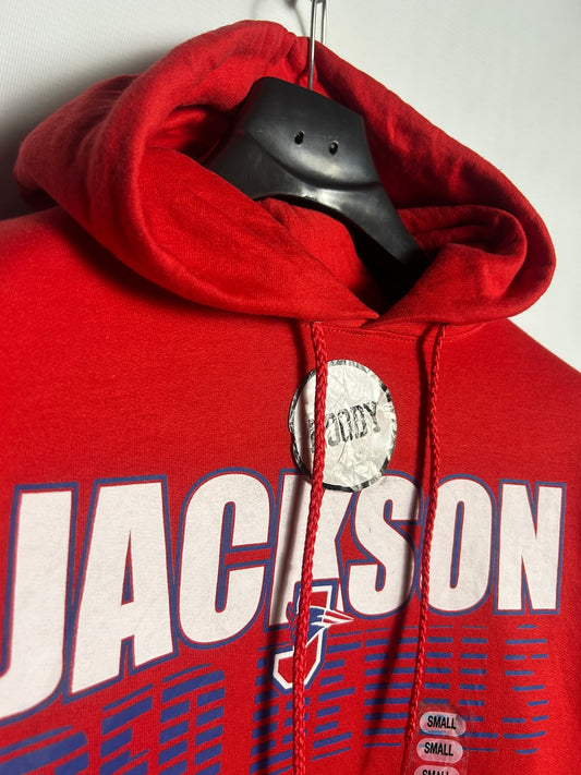 Hanes Big Logo Red Hoodie - Small