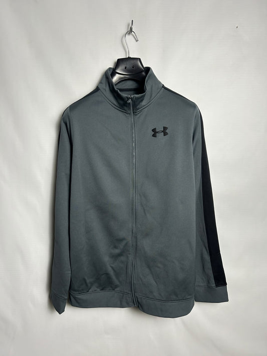 Under Armour Grey Zip Upper - YXL