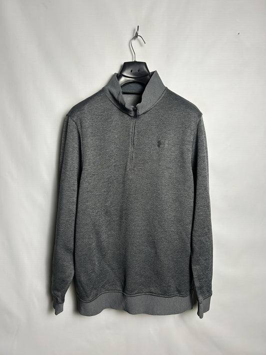Under Armour Cold Gear Grey Half Zip Upper - LG