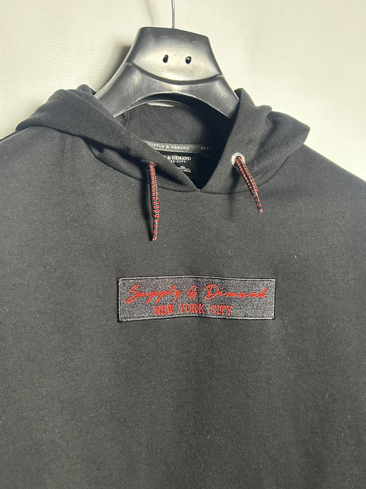 Supply & Demand Black Hoodie - XL