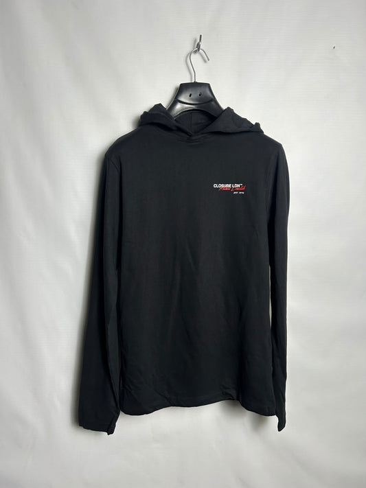 Closure Black Hoodie - Small