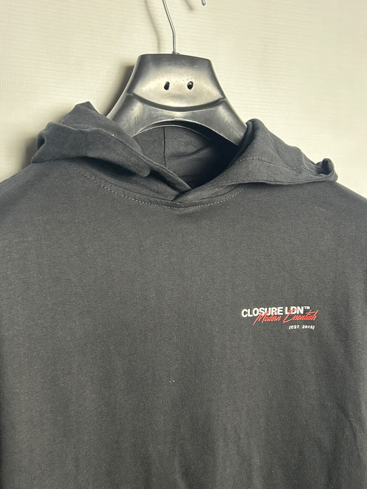 Closure Black Hoodie - Small