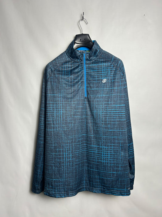 SB Tech Blue Half Zip Upper - XXL