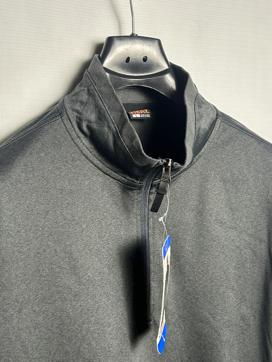 32 Degree Heat Grey Half Zip Upper - Large