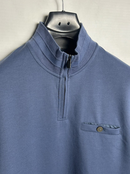 Kirkland Blue Half Zip Upper - Large
