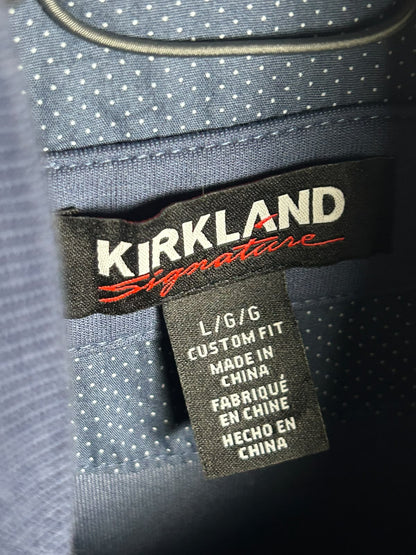 Kirkland Blue Half Zip Upper - Large