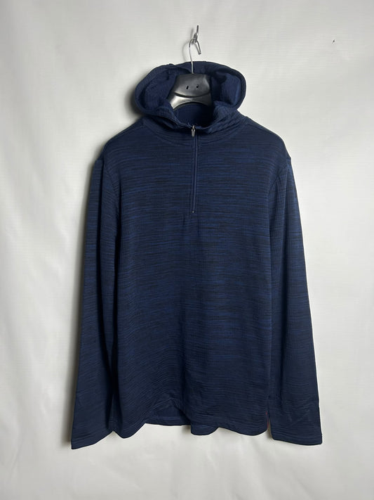 RBX Blue Half Zip Hoodie - Medium