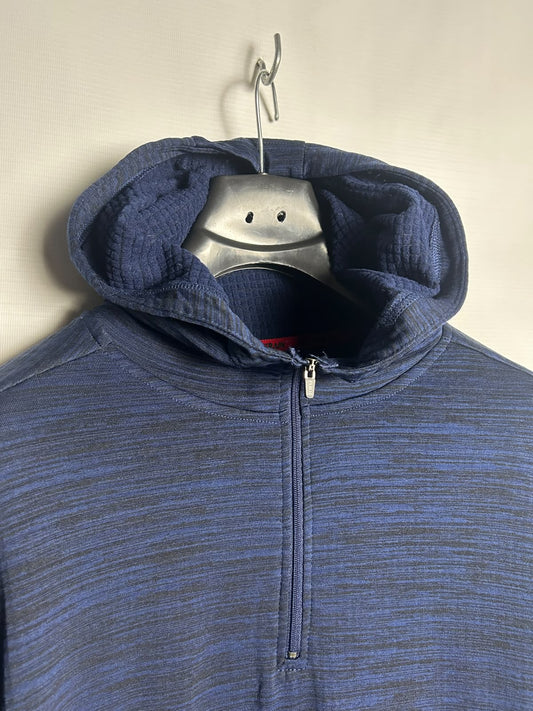 RBX Blue Half Zip Hoodie - Medium