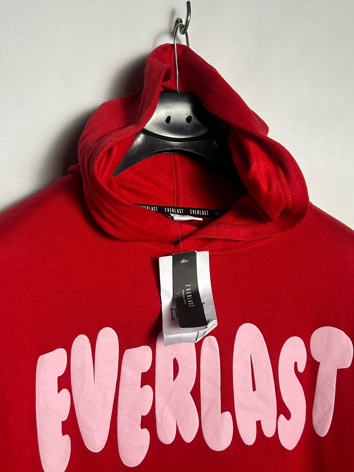 Everlast Red Big Logo Hoodie - Large