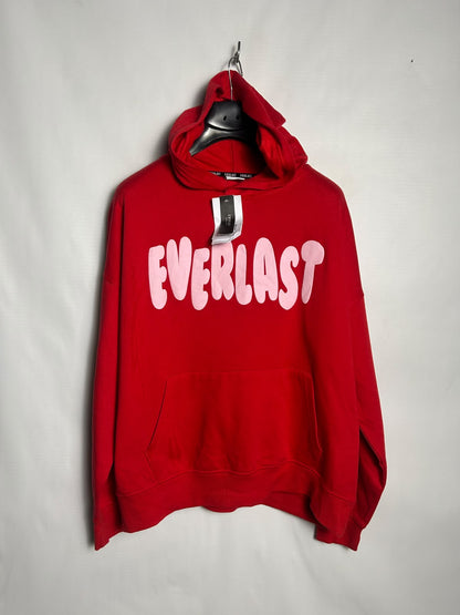 Everlast Red Big Logo Hoodie - Large