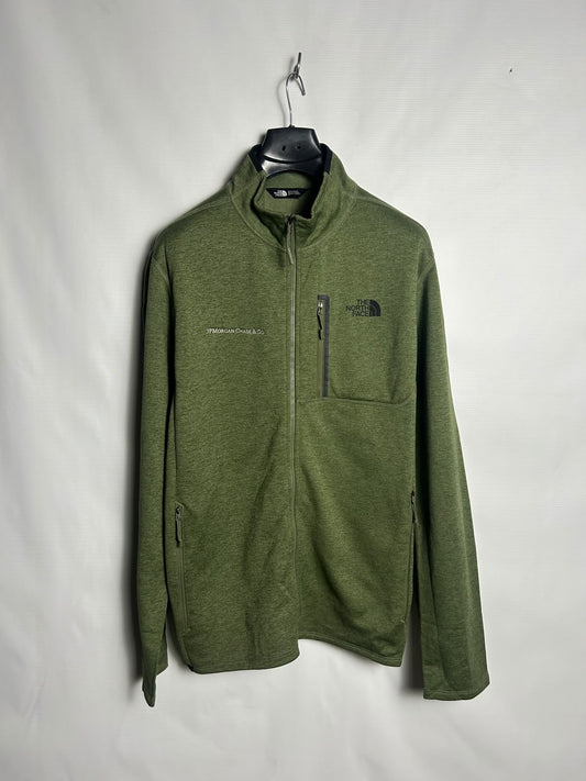 The North Face Olive Green Zip Upper - Large