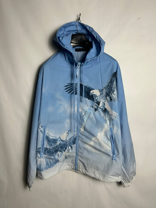 Trapstar Blue Printed Zip Upper - XL