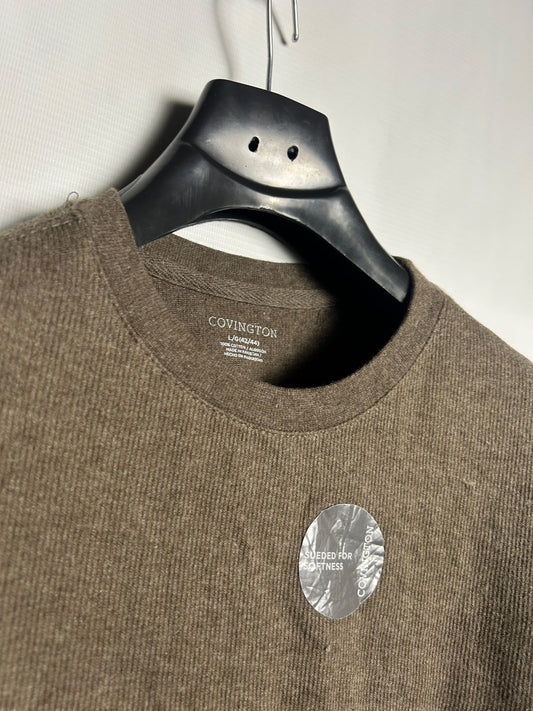 Covington Brown Round Neck Upper - Large