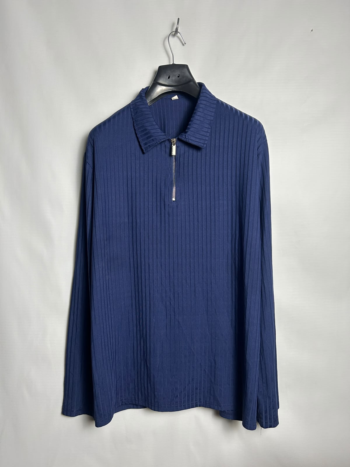 Blue Polo Half Zip Upper - XL