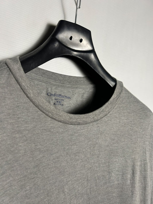 Groft&Barrow Grey Round Neck Upper - XXL