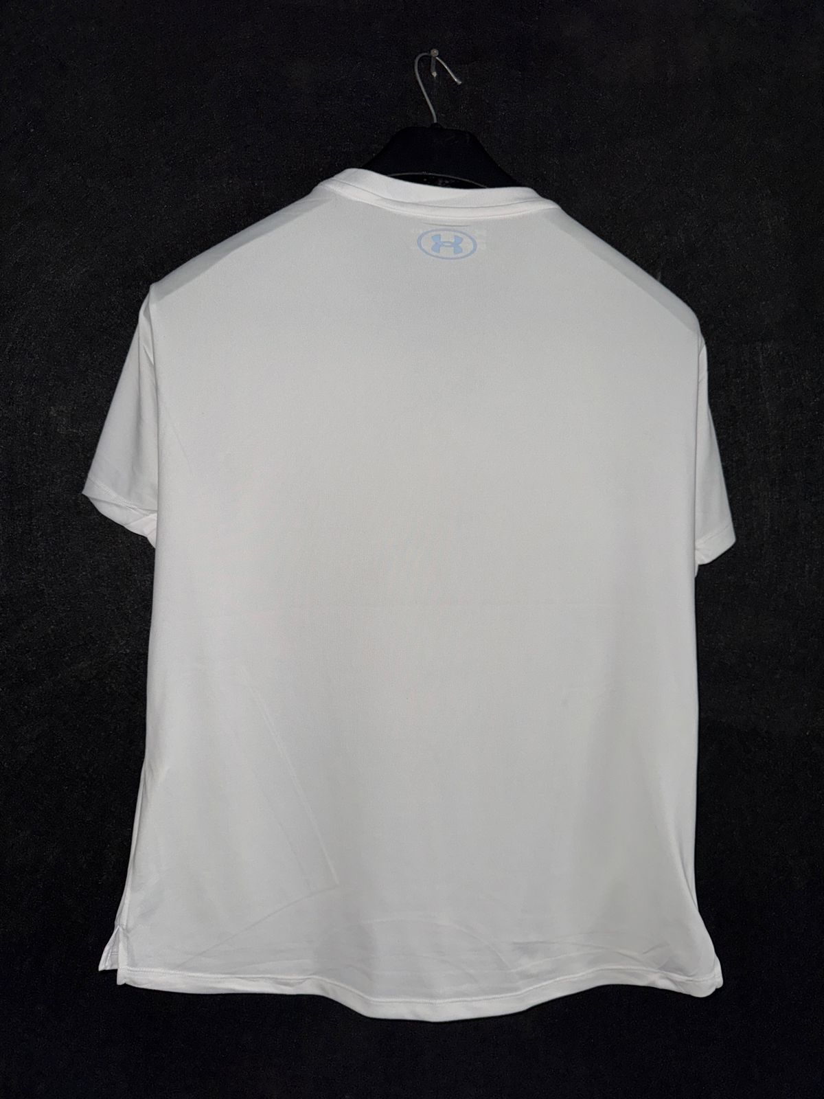 Under Armour Light Blue/White Round Neck - Large