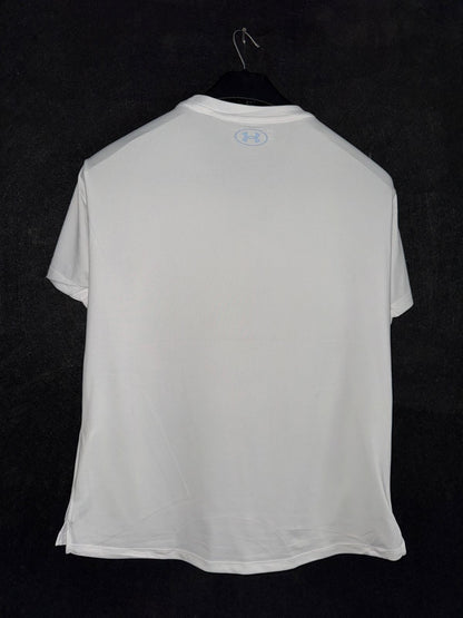 Under Armour Light Blue/White Round Neck - Large