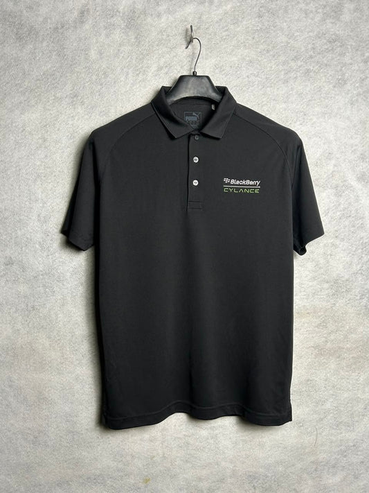 Puma Blackberry Cylance Edition Black Polo - Medium