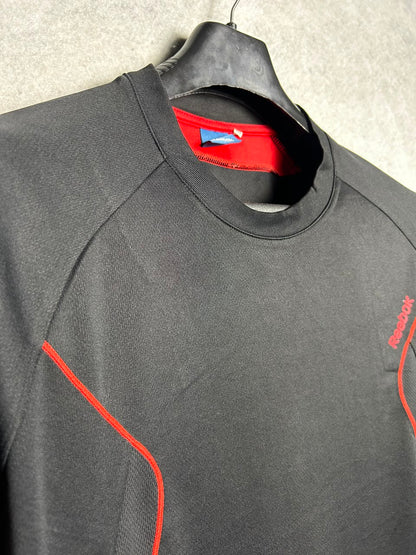 Reebok Black Round Neck - Large