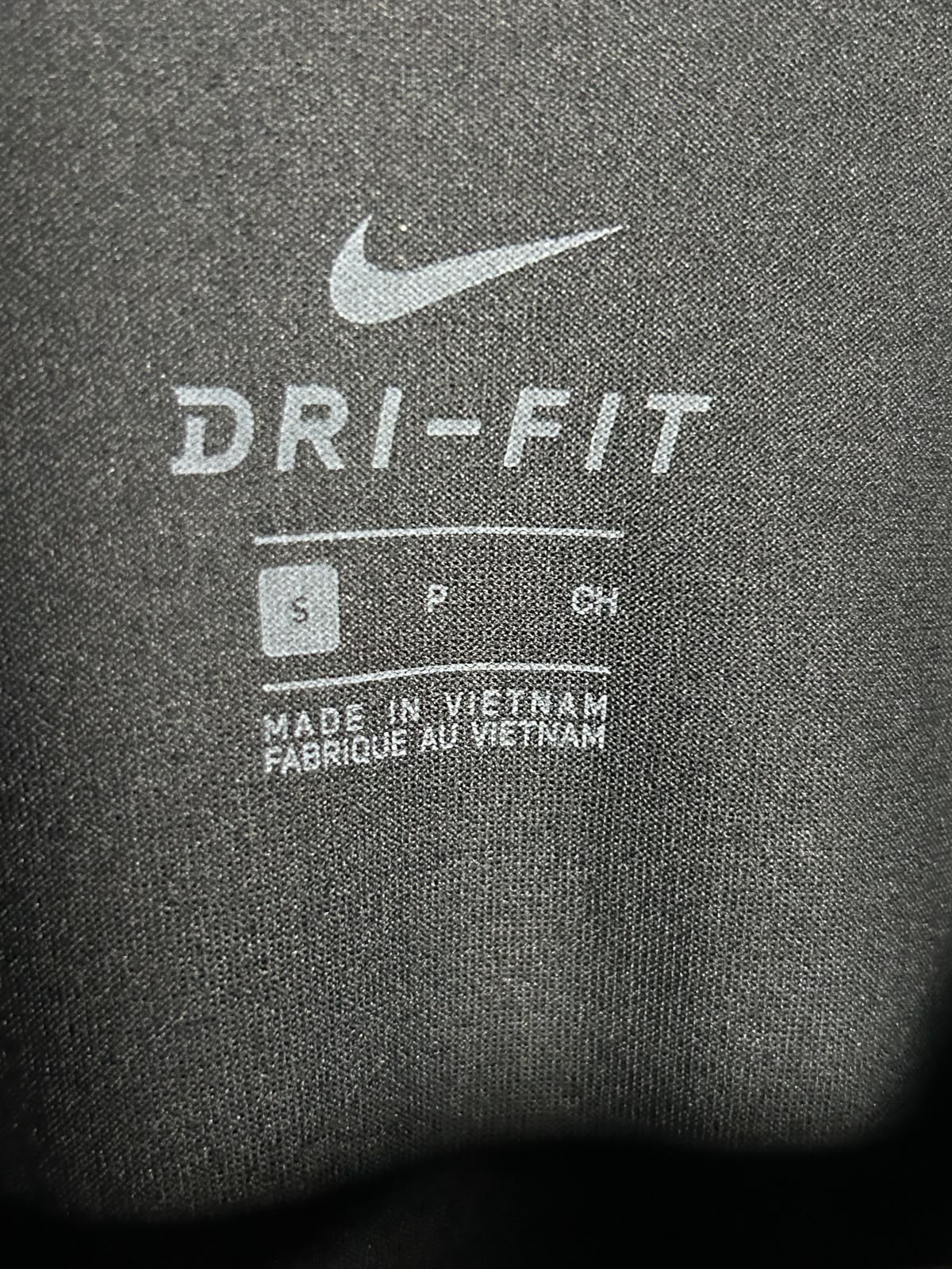 Nike Basketball Edition Black Dri Fit Round Neck - Small