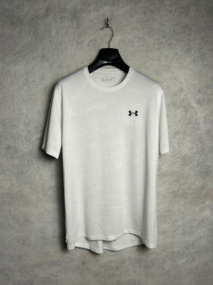 Under Armour White Round Neck - Large