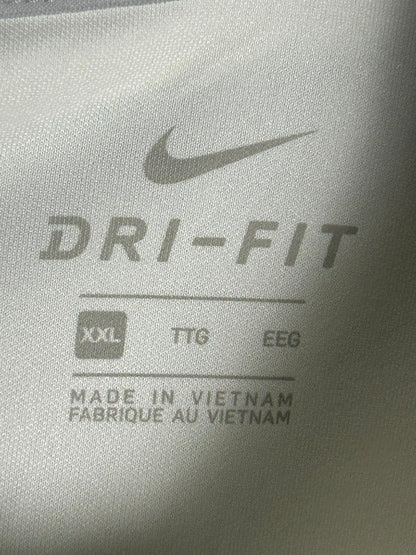 Nike Dri Fit White Polo - XXL