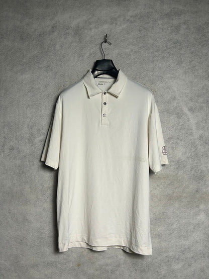 Nike Golf Dri Fit White Polo - Medium