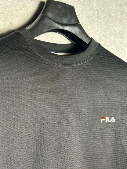 Fila Black Round Neck - Large