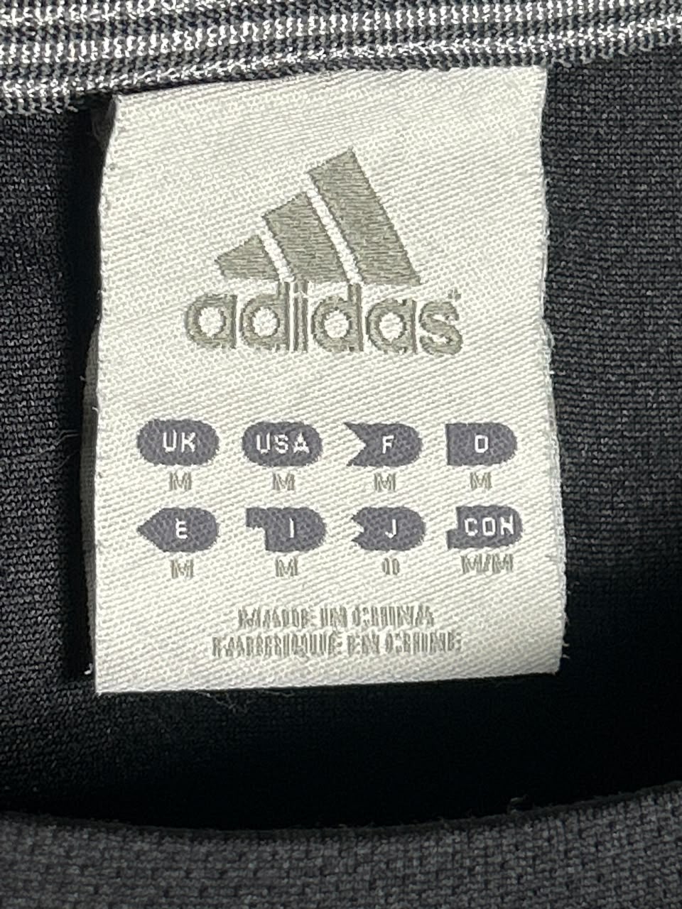 Adidas Black Round Neck - Medium